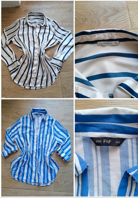 2x košeľa, f&f,s