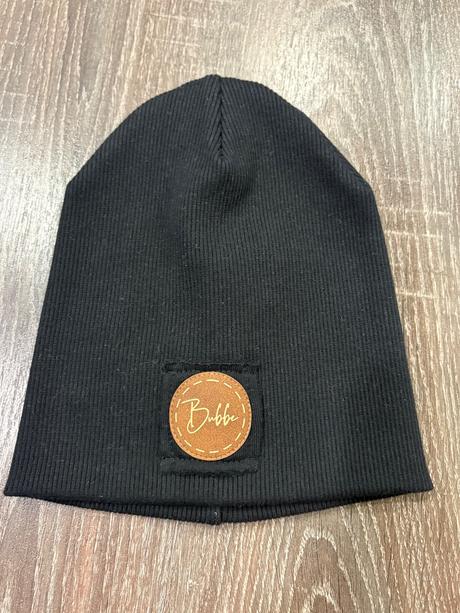 Bubbe vrubkovana čierna čiapka na 3-5 rokov, bubbe,104