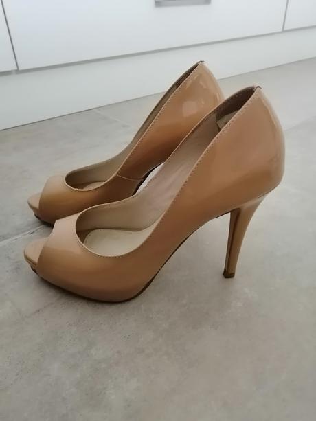 Kožené lodičky buffalo., 37