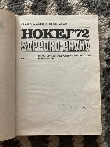Hokej 72 sapporo- praha (1972), 