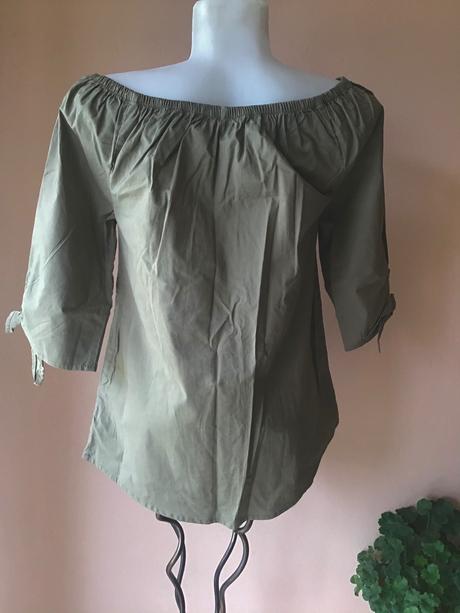 Krasna bavlnena blúzka /aa, pepco,m