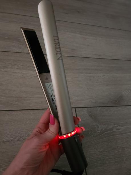 Tenká žehlička na vlasy furiden, 