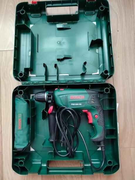 Priklepová vŕtačka bosch, 