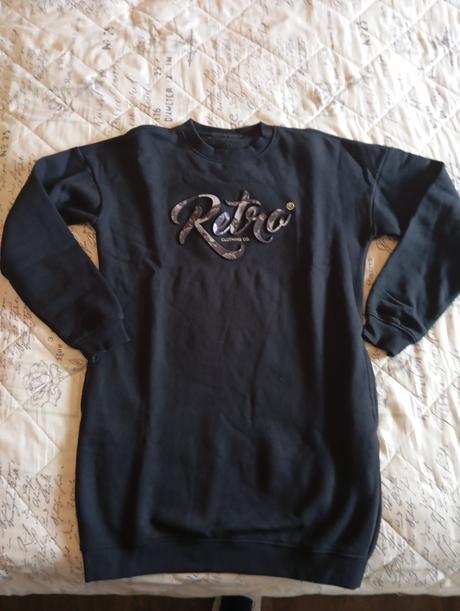 Mikina retro jeans, m