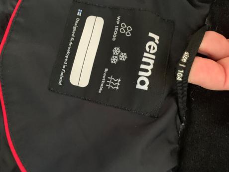 Reima veľmi teplá perová bunda, parka a čiapka 104, reima,104