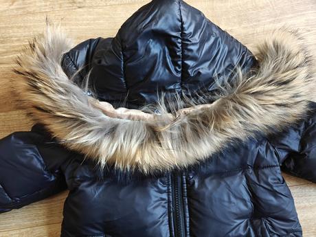 Páperová bunda so živou kožušinou, 104