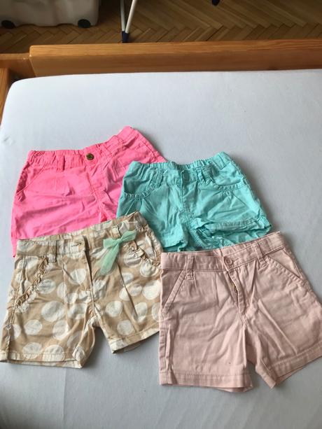 Letne znackove pohodlne kratasky, h&m,104