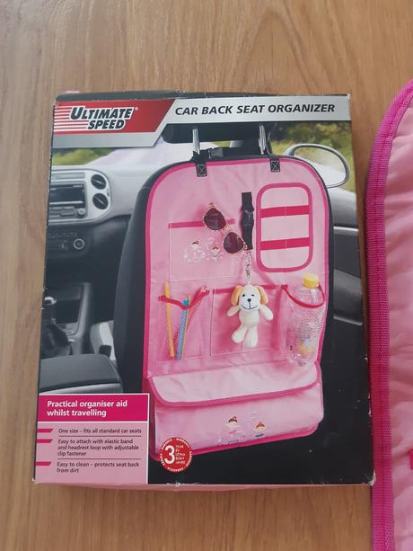 Organizér do auta na sedadlá,