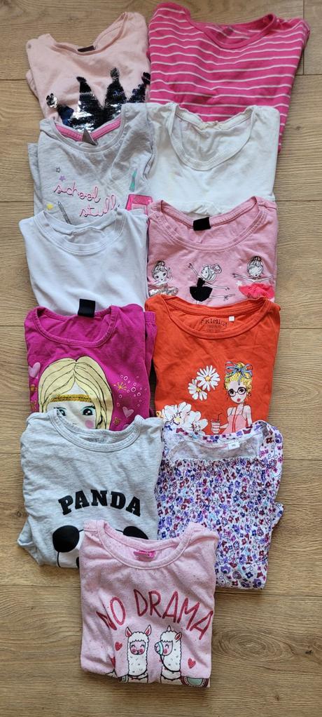 Tričko s dlhým rukávom 11ks, lindex,116