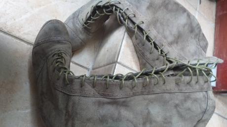 Cizmy na snurovanie, 40