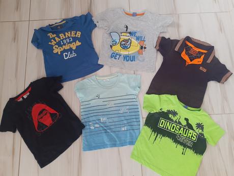 6x detské tričko 92, 92