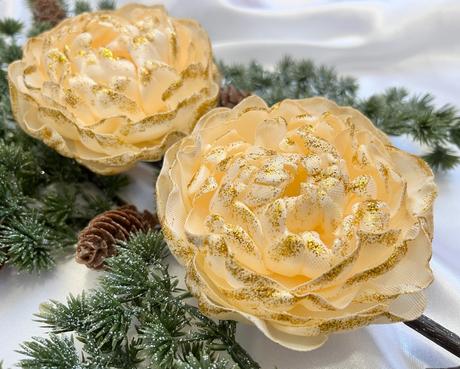 Zimná pivonka s kúzlom snehu a mrazu, 