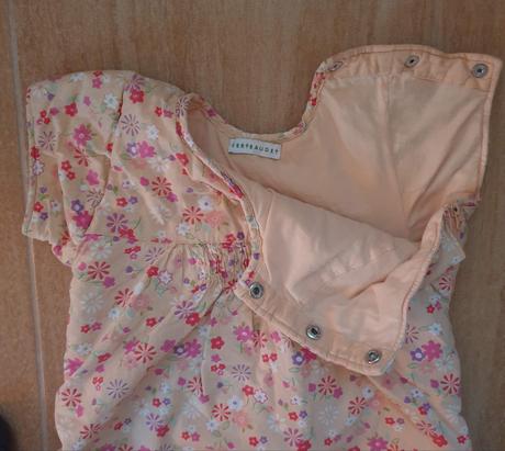 Spací vak marhuľovoružový vertbaudet, vertbaudet