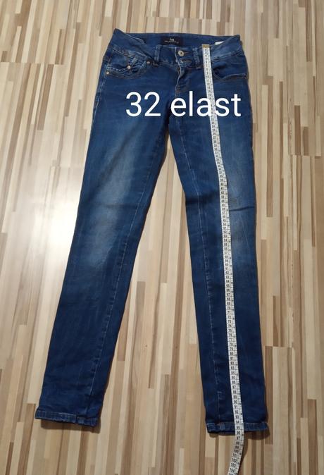 Elastrické rifľové nohavice 32, 32