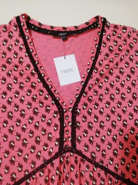 Midi šaty s potlačou, next,38