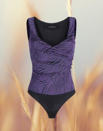 Patrizia pepe, elastický top - body, veľ. m, m