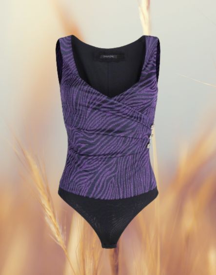 Patrizia pepe, elastický top - body, veľ. m, m