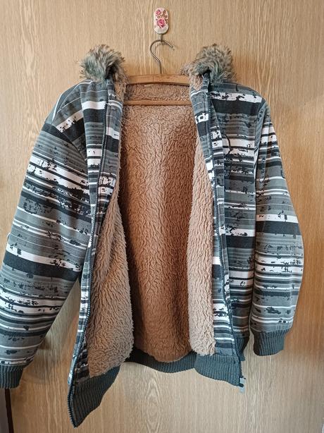 Pánska teplá mikina, s