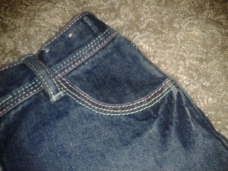 Trendy riflová suknička nenosená, adams,104