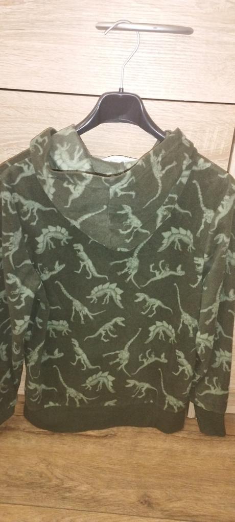 Flísová mikina 134/140, h&m,134