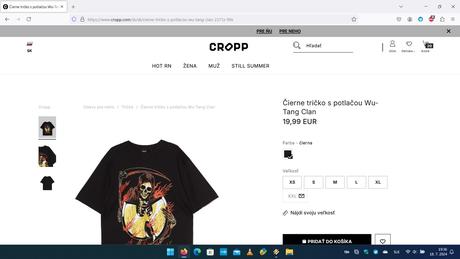 Tričko lebky, tričko naruby, h&m,l / m
