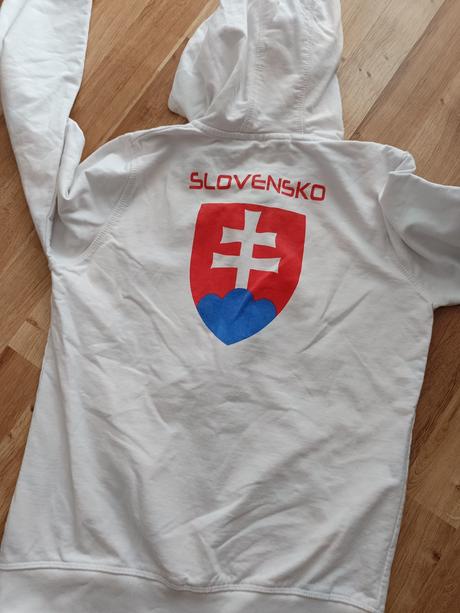 Biela mikina slovensko, crivit,158