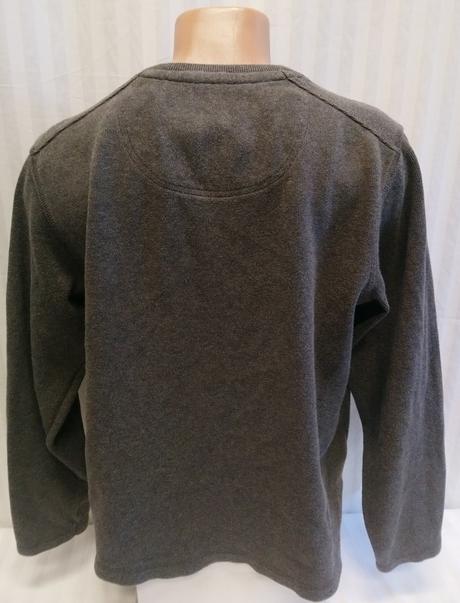 Pánska tmavo sivá mikina, john rocha, m, m