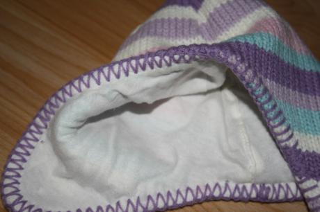 Teplá zimná ciapocka-rukavicky, 74