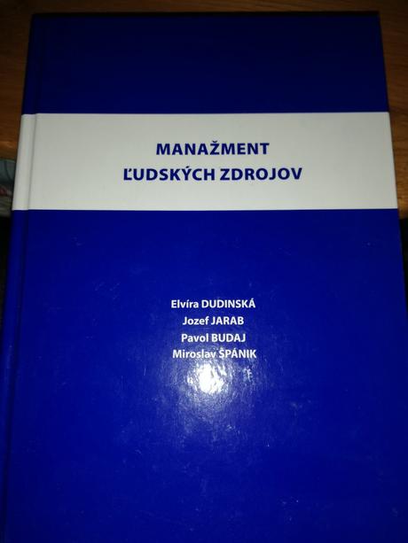 Manažment ľudských zdrojov, 