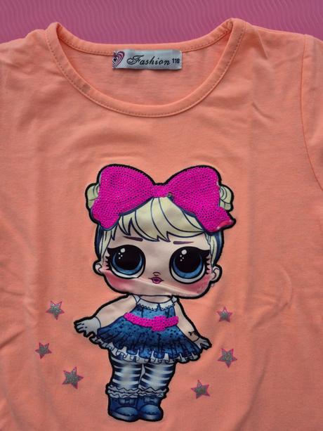 Tričko lol postavička, kids fashion,116