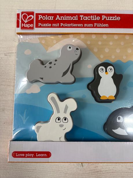 Hape - hmatove puzzle zvierata zo severu,