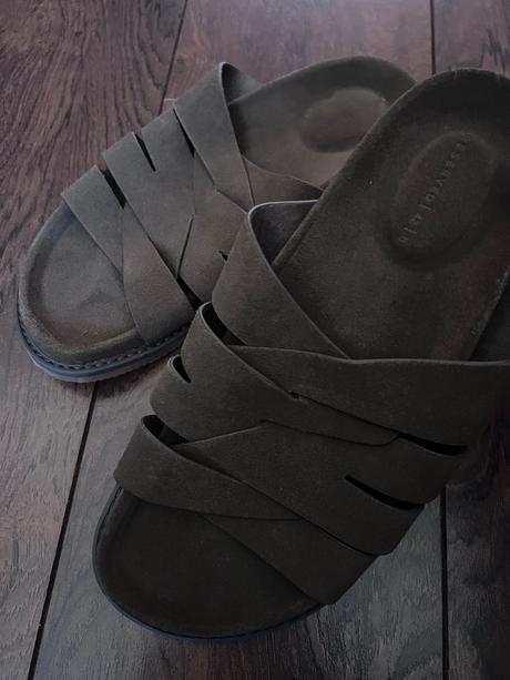 Hnedé pánske šľapky reserved 42, reserved,42