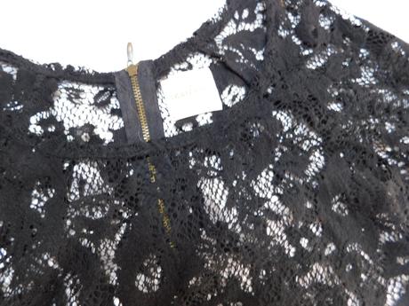 Pekna čipkovana bluzka, zara,36