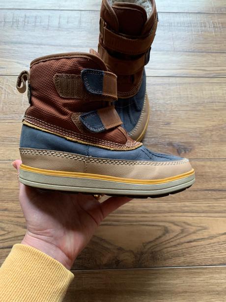 Zimné kožené topánky clarks goretex, clarks,30