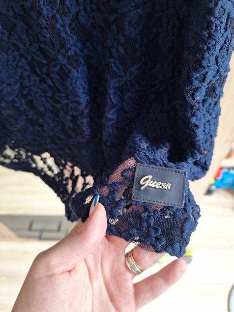 Damske šaty s krajkou, guess,s