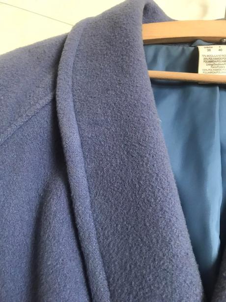 Ľahký vlnený kabát, xl