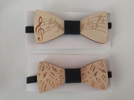 Predám vzorované drevené a korkové motýliky, 