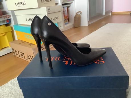 Lodičky trussardi jeans, 38