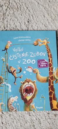 Veľké čistenie zubov v zoo,