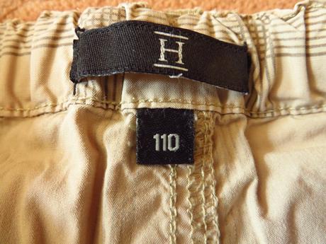 Kárované kraťasy - veľ. 110/116, 110