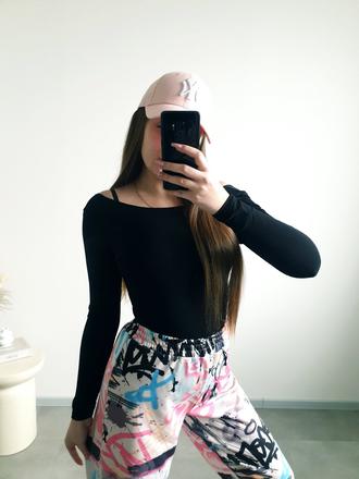 Čierne body xs/s, xs