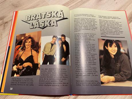 Beverly hills 90210 retro stará kniha ročenka 1994,