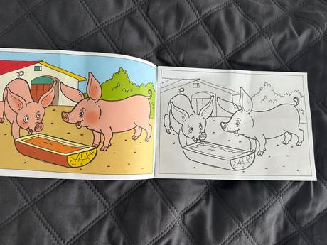 Omaľovánka mláďatká, 