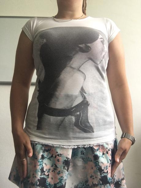 Tričko s čipkou na okraji, atmosphere,m