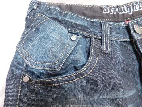 Panske riflove kratasy, denim co,s