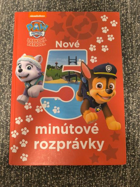 Nové 5 minútové rozprávky paw patrol, 