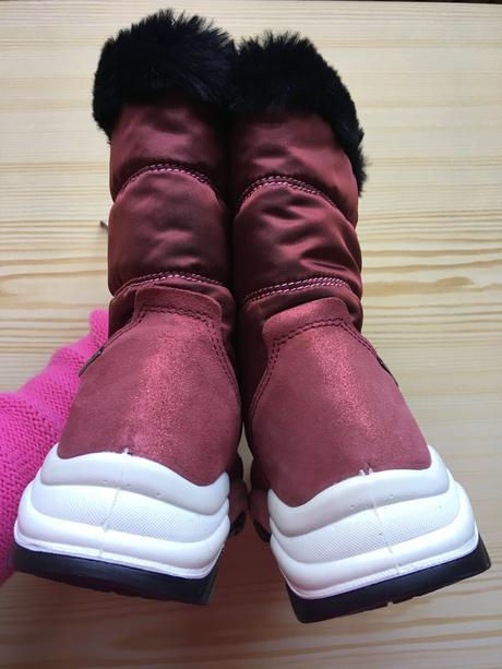 Kožené zimné čižmy baťa veľ. 34/35, baťa,34 / 35