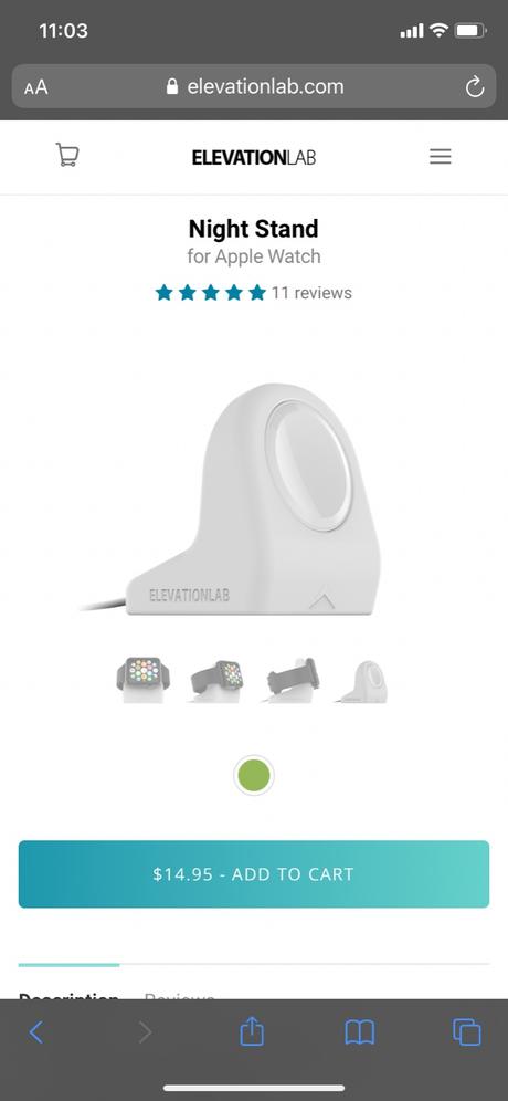 Elevationlab - držiak na apple watch, apple