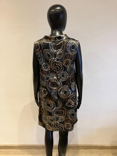 Dámske vzorované šaty bez rukávov chillytime (40), l