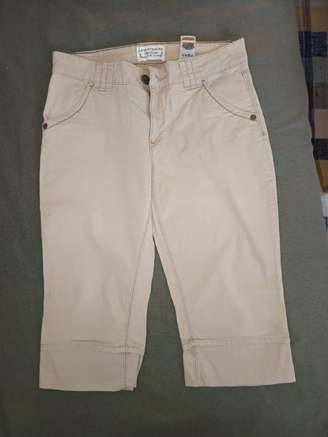 3/4 dievčenské letné nohavice, m